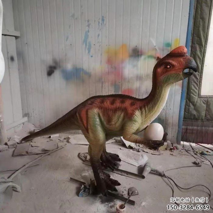 北碚抽象恐龍雕塑制造，動物雕塑，玻璃鋼恐龍雕塑展品