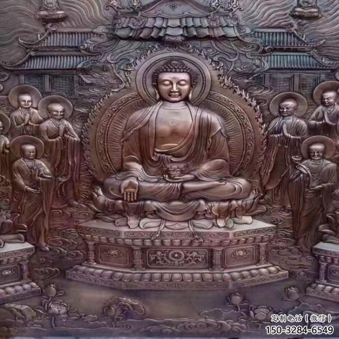 大渡口鍛銅浮雕常用，寺廟景觀，黃銅佛像浮雕生產商