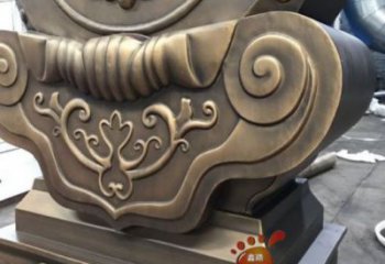 下城抱箍鑄造觀賞型，露天雕塑，鑄銅抱箍雕塑訂做