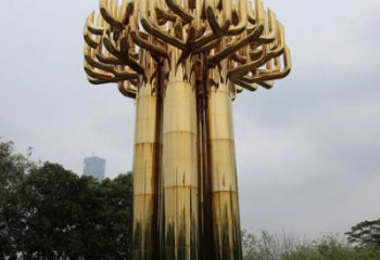 江北園林精神堡壘雕塑