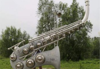 萬盛街頭薩克斯雕塑