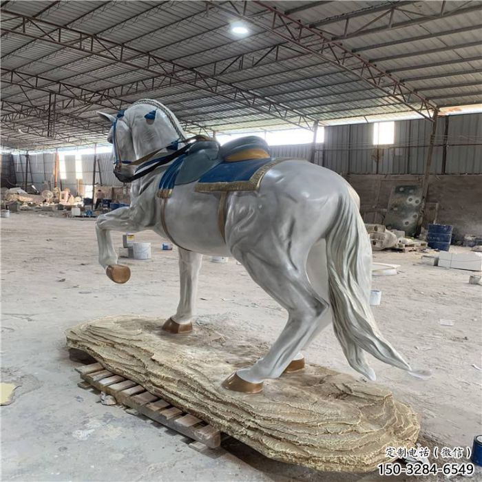 室內(nèi)戰(zhàn)馬雕塑,景觀題材,仿真效果工藝